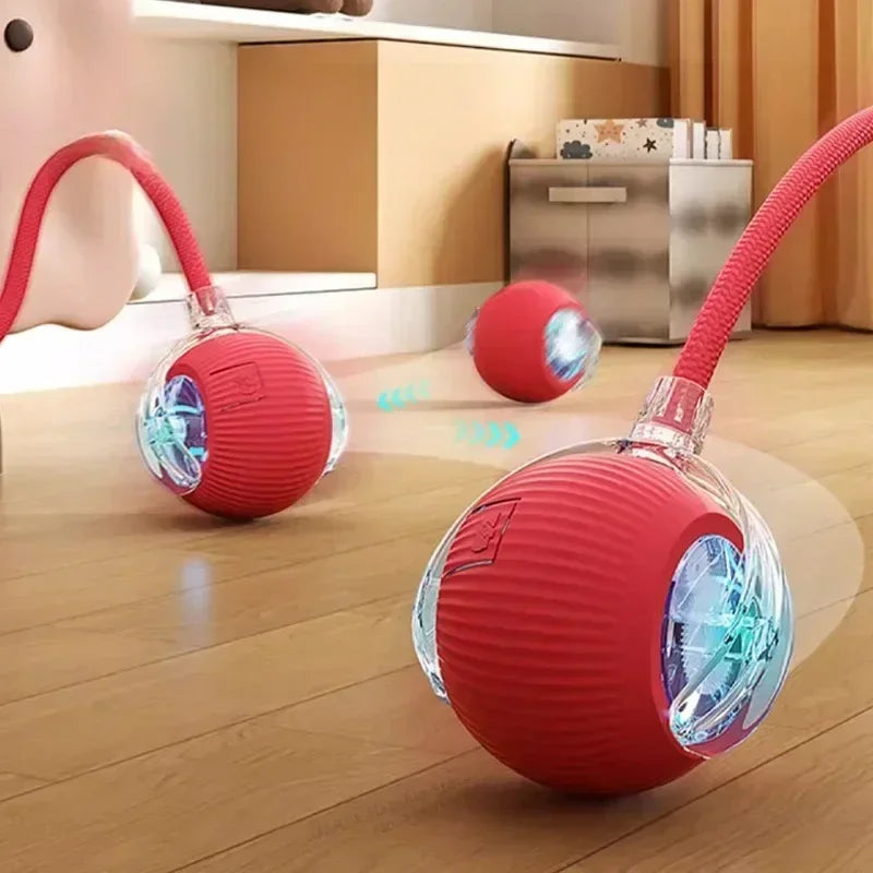 Whisker Chase Smart Interactive Pet Toy – Automatic Moving LED Ball
