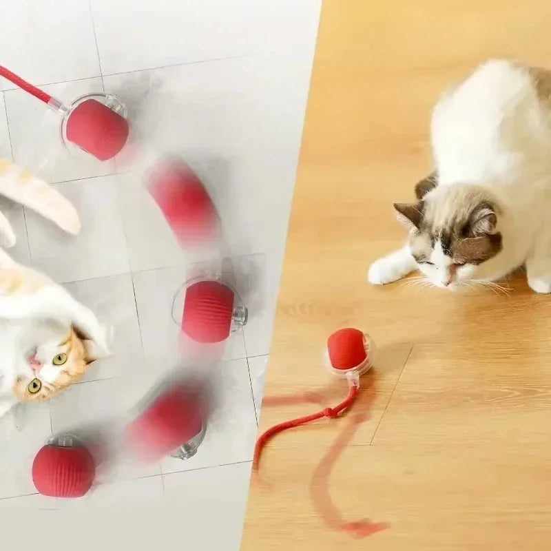 Whisker Chase Smart Interactive Pet Toy – Automatic Moving LED Ball