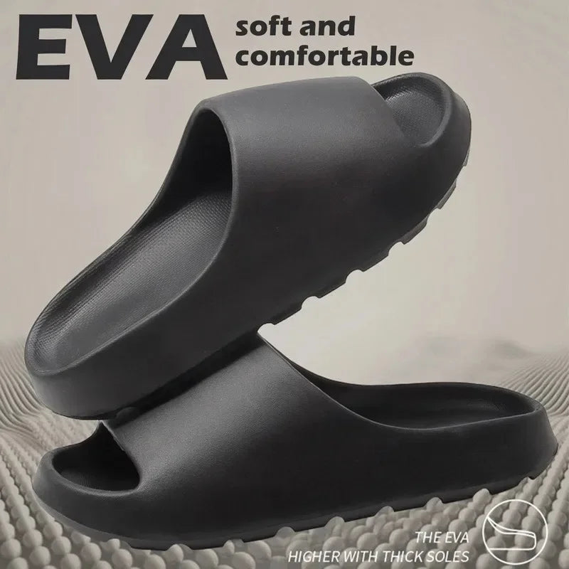 CloudCushion Ultra-Soft Slides – Minimalist Summer Comfort Footwear