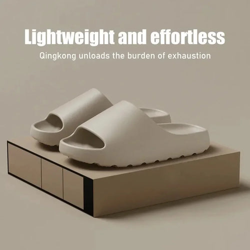 CloudCushion Ultra-Soft Slides – Minimalist Summer Comfort Footwear