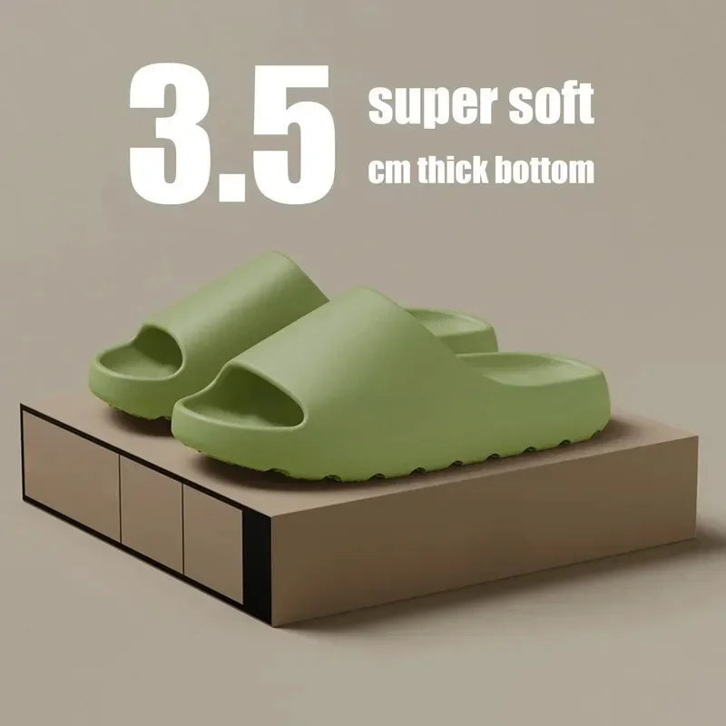 CloudCushion Ultra-Soft Slides – Minimalist Summer Comfort Footwear