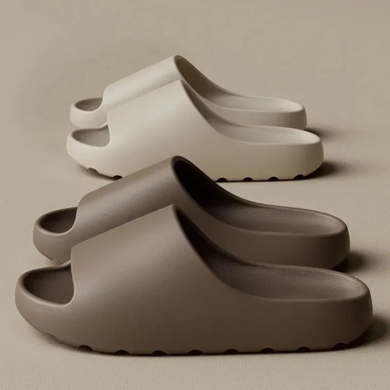 CloudCushion Ultra-Soft Slides – Minimalist Summer Comfort Footwear