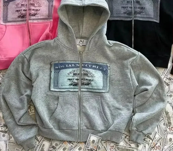 Retro Street Style Hoodies